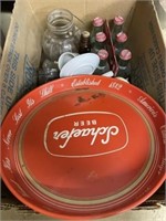 Schaefer Beer Tray, China, Glassware
