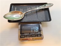 17.8 grams Sterling Silver Spoon Los Angelas Cal