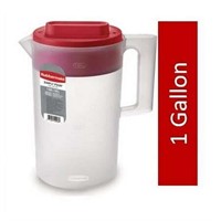 1 Gal Rubbermaid Red Plastic Pitcher - 2 Pack