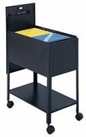 SAFCO Lateral File Cabinet: Black  0 Drawers