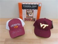Virginia Tech Scrapbook and Hat Lot