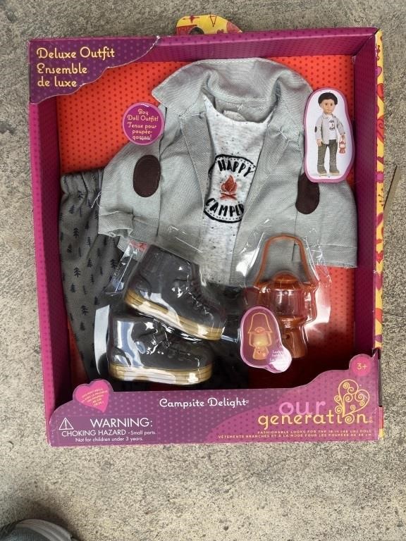 Happy camper our generations, doll outfit and