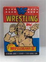 1987 Topps Wrestle Mania 3 Pack
