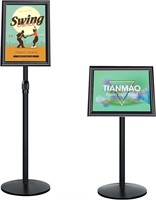 8.5x11 Heavy Duty Pedestal Poster Sign Stand