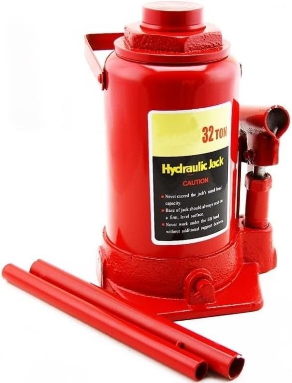 XtremepowerUS 32-Ton Hydraulic Bottle Jack