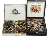 Two Boxes filled with Unsearched Costume Jewelry