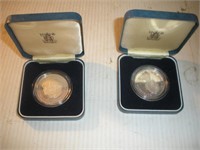 2 -'81 Royal Mint Prince Of Whales & Lady Di