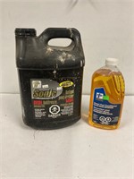 Diesel antifreeze. 3/4 and full fuel conditioner