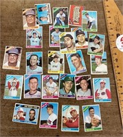 25 1966 Topps baseball card lot