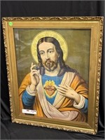 Framed Picture of The Sacred Heart of Jesus