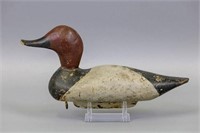 Early Canvasback Drake Duck Decoy by Unknown