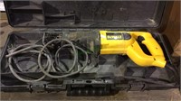 Dewalt saws all with case, tested and worked,