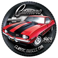 1969 Camaro Chevrolet Tin Sign