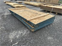 (18) Pcs Of #2 OSB Plywood