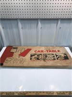 Retro car table, 1960's Circa