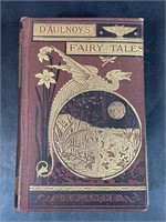 1881 Fairy Tales by The Countess D’aulnoy Book