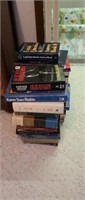 Large assortment hardcover books, various authors