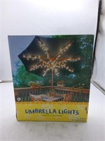 Umbrella lights indoor and outdoor