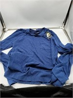 Original user blue medium long sleeve shirt