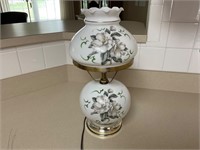 Vintage/Antique Glass Table Lamp