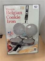 electric Belgian waffle maker