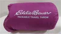 Eddie Bauer Packable Travel Throw Blanket