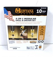 NEW Montana 4-In-1 Modular Drill & Driver Set