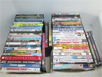 Lot of 50-60est of various DVD's