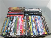 Box of 45-50est of various DVD's