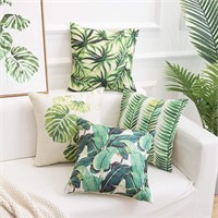 famibay Pack of 4 Tropical Rainforest Pillow