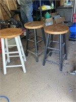 Three stools