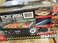 Flat iron 17 inch griddle