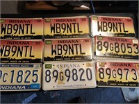 IN license plates ( Lg. group)
