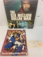 Six Million Dollar Man Lot - Vinyl Record &