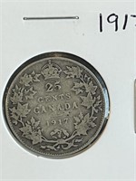 Canada 1917 Quarter