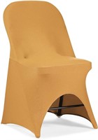 Folding Chair Cover 100 Gold
