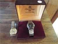 Timex men's wristwatch and Wittnauer men's wrist