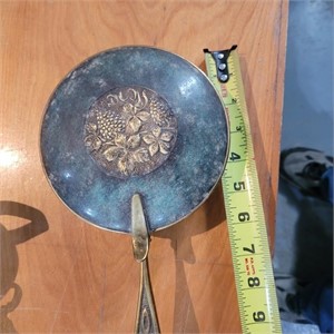BRASS COVERED PAN 6"