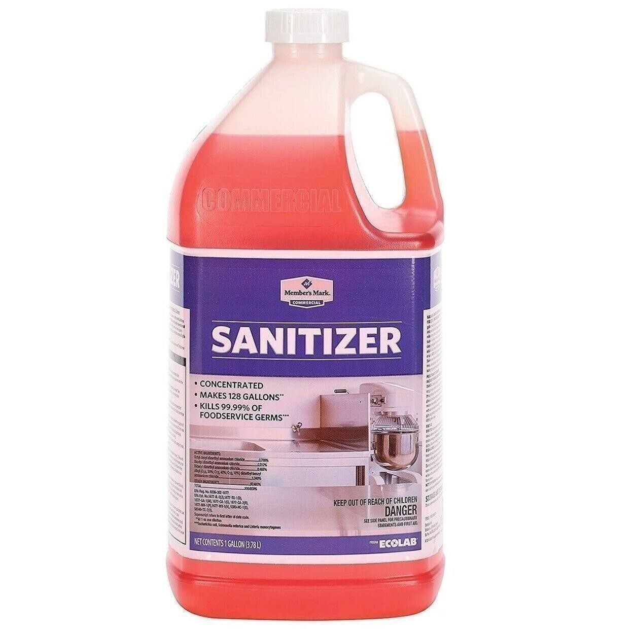 Member's Mark Commercial Sanitizer, 1 gal. (1 pk.)