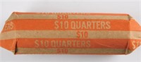 Washington Quarters, 90% Silver (roll of 40)