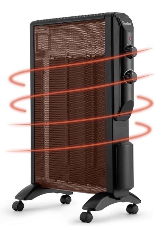 Reekie Electric Space Heater for Indoor 1500W
