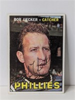 Bob Eucker Autograph Baseball Card