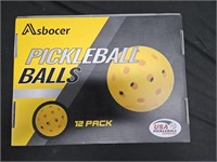 Pickleball Balls. 12 pack
