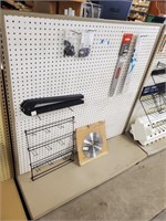 Peg Board Rack Only --NOT THE ITEMS ON IT