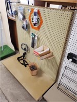 Peg Board Display Rack ONLY --Not Items on it