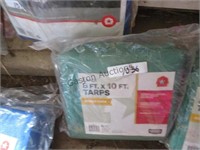 2 PK 8'X10' TARPS