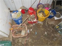 BUCKETS OF TOOLS AND MISC