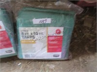 2 PACK 8'X10' TARPS