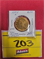 1894-O LIBERTY 10 DOLLAR GOLD PIECE