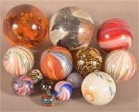 Lot of Various Antique/Vintage Marbles.